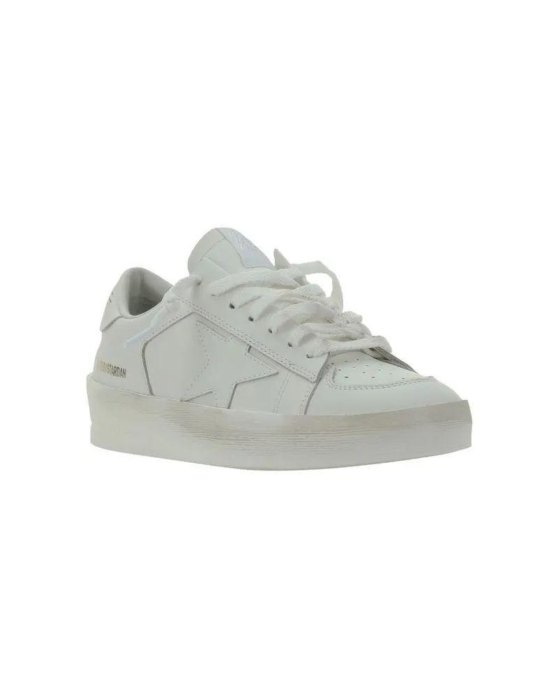 Golden Goose Women's White Goatskin Sneakers White