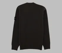 Ribbed Virgin Wool Sweater — Gray