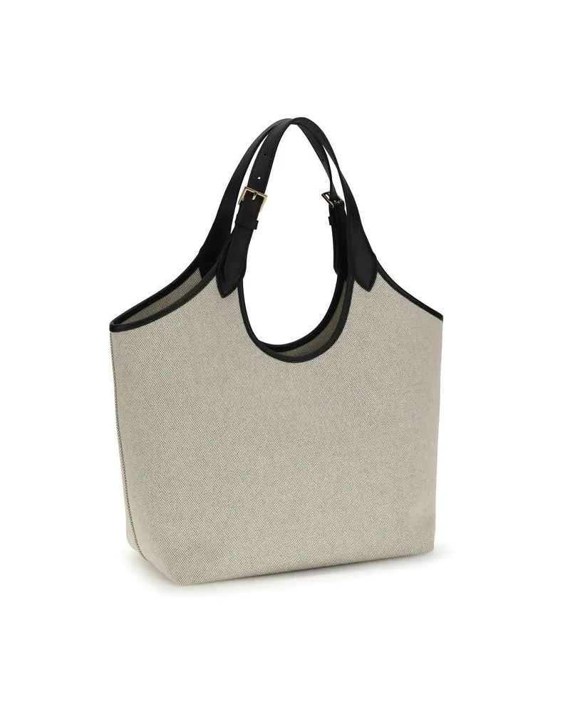 Versace La Medusa Shoulder Bag — Beige Beige