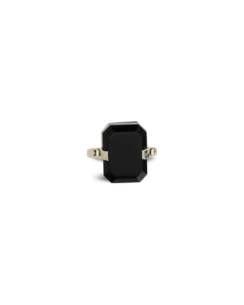 Aliita Women's Ring Sandwich Deco Av+an Yellow Gold Rings Yellow