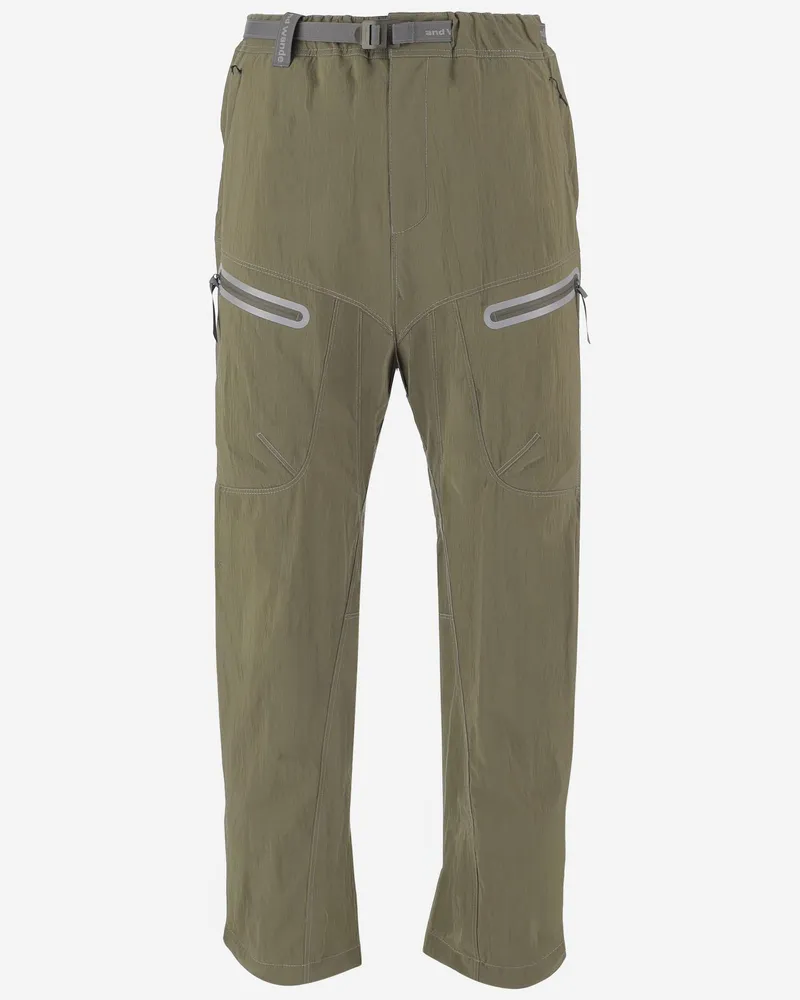 and wander Men's Nylon Trousers Khaki Khaki