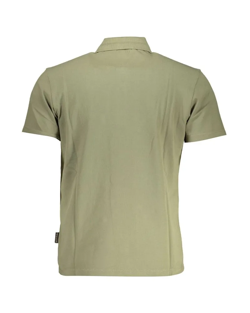 Napapijri Cotton Polo — Green Green