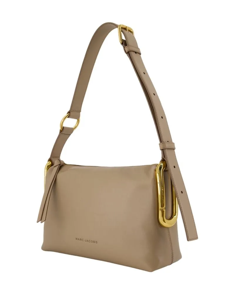 Marc Jacobs Women's The Juliette Messenger Crossbody -  Leather Beige Cowhide Bags Crossbodies Beige