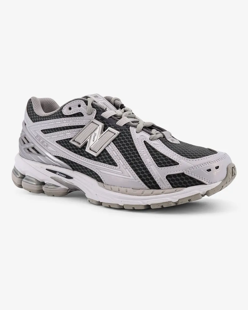 New Balance Men's Low-Top Sneakers 1906 Mesh Grey Polyester Trainers Gray