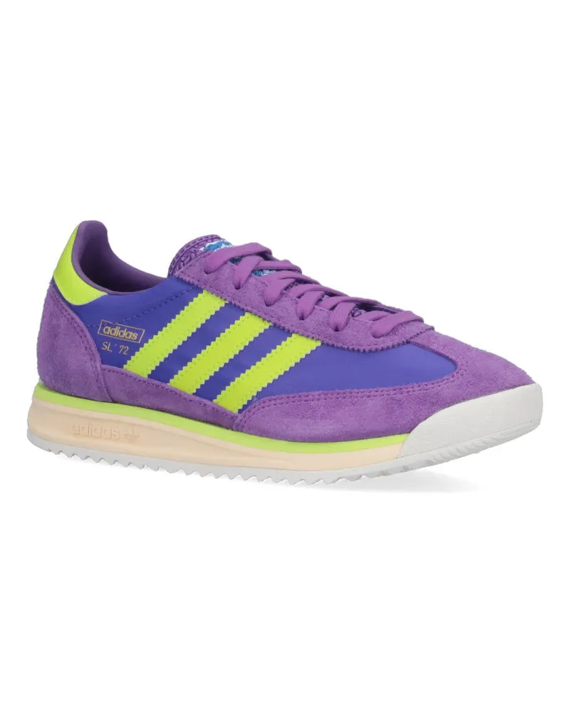 adidas Men's Sneakers Violet Leather Purple