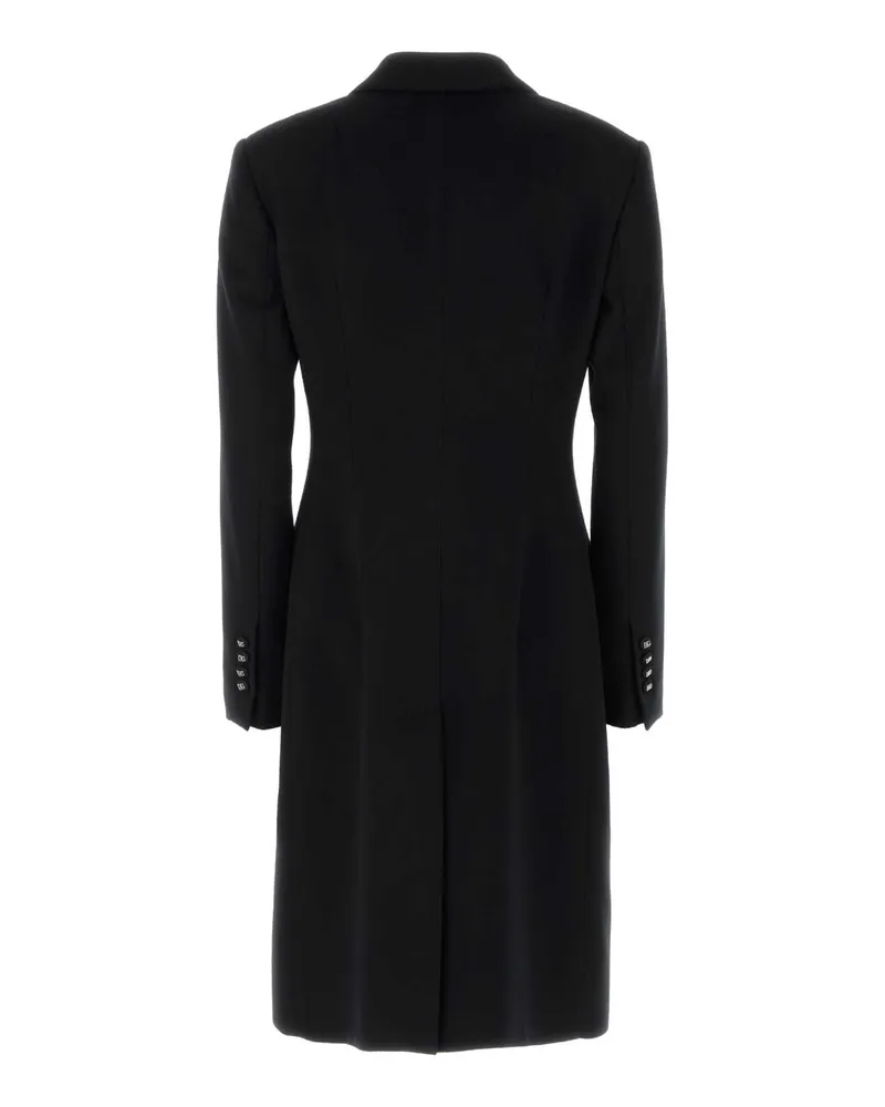 Dolce & Gabbana Lana Coat — Black Black