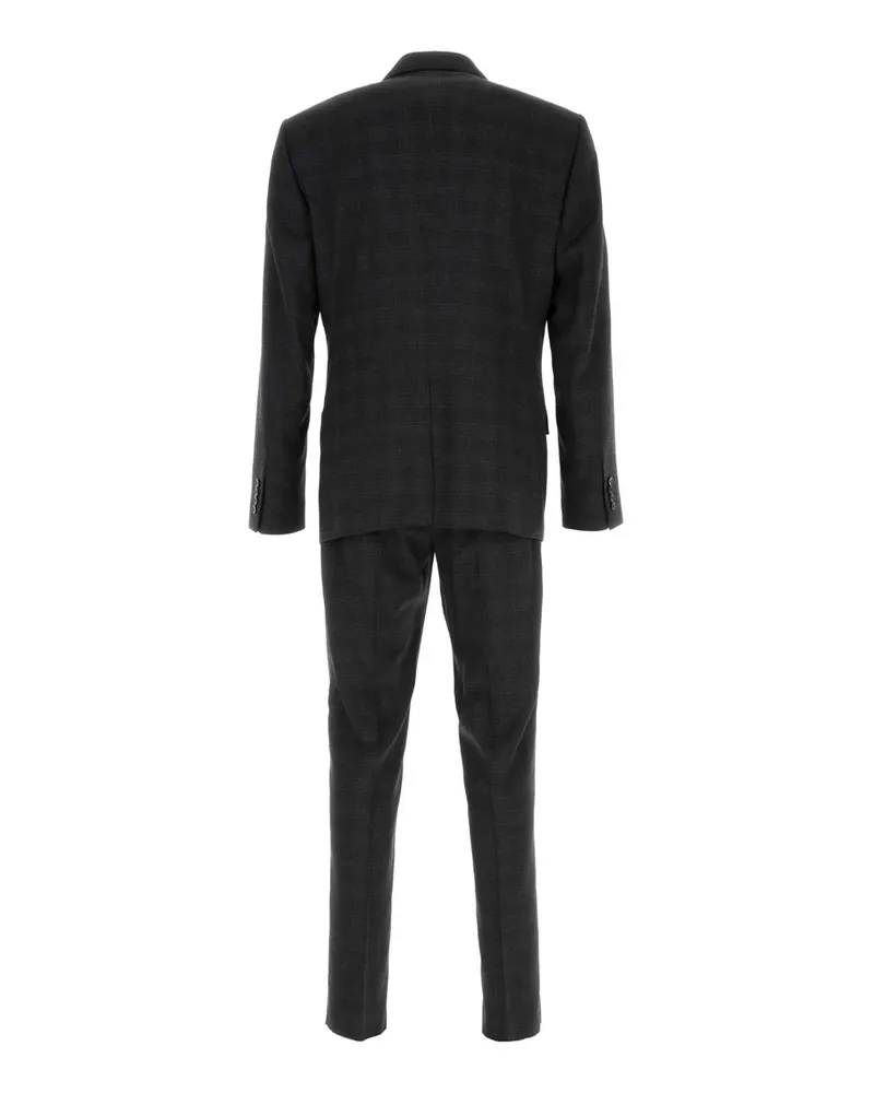 Dolce & Gabbana Wool-Blend Check Pant Suit Quadrichecktartan