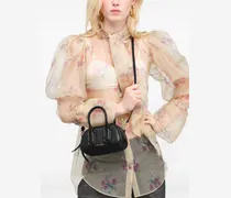 Bauletto Top Handle Bag — Black