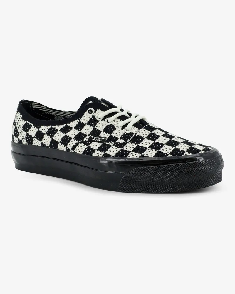 Vans Women's Trainers Authentic 44 Black Fabric Fabric-Rubber Fabric/rubber Sneaker Black
