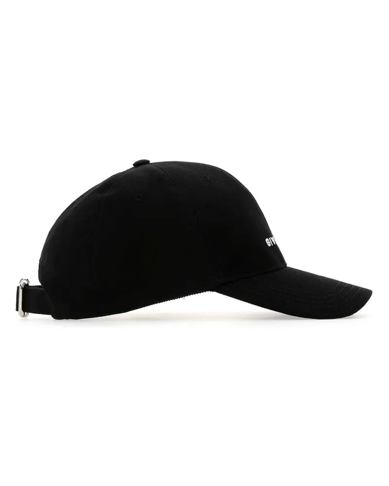 Givenchy Men's Black Cotton Baseball Cap 001 90 % 10 Acrylic Cappelli Hat Black