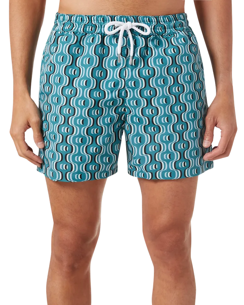 Frescobol Carioca Ipanema Camada Swim Shorts — Blue Blue