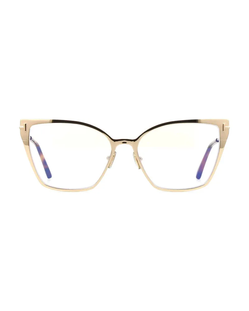 Tom Ford Women's , Frame And Lens Gold Eyeglasses Sunglasses Gold