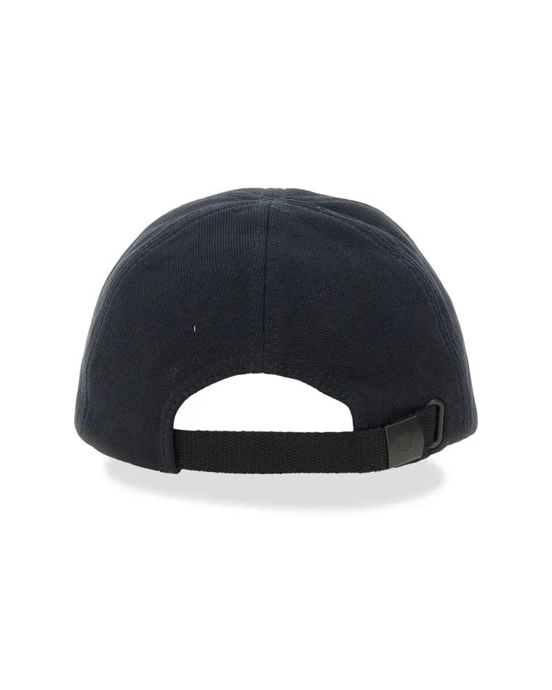 Fred Perry FP-HW6726-55_267 Cotton Baseball Cap — Blue Blue