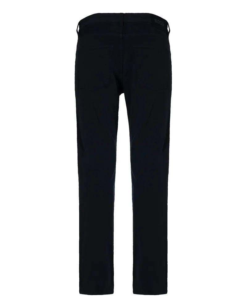 HUGO BOSS Men's Cotton Trousers Blue Navy