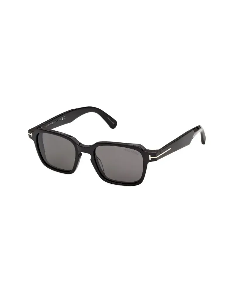 Tom Ford FT1359 Square-Frame Sunglasses — Black Black