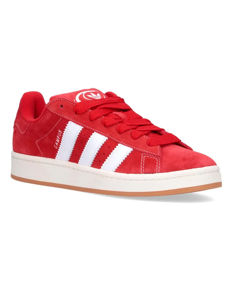 adidas Men's Sneakers Red Pelle Scamosciata Red