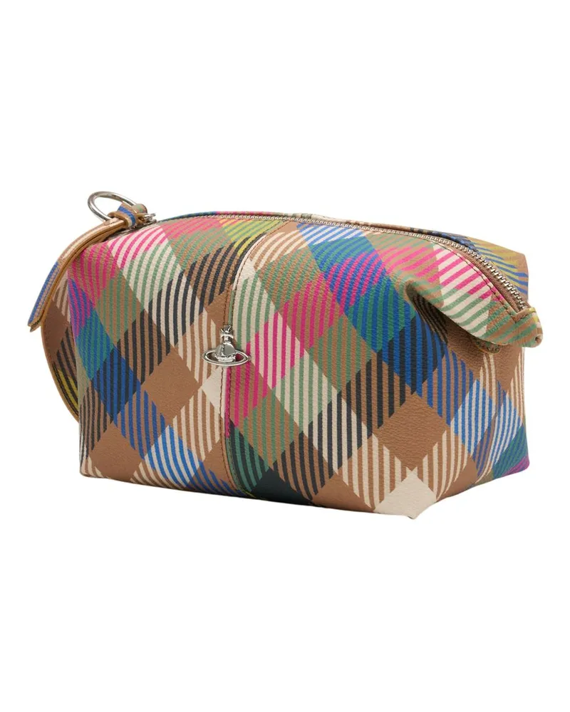 Vivienne Westwood Women's Toiletry Bag -  Synthetic Multi Clutches Multicolor