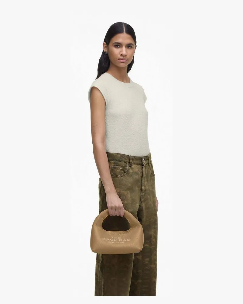Marc Jacobs Mini Sack Shoulder Bag — Beige Beige