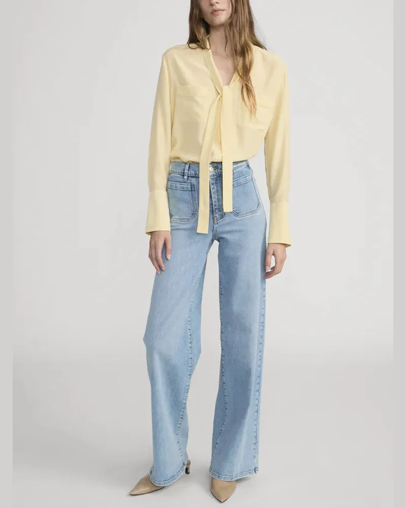 Frame Denim E26 Jeans — Blue Blue