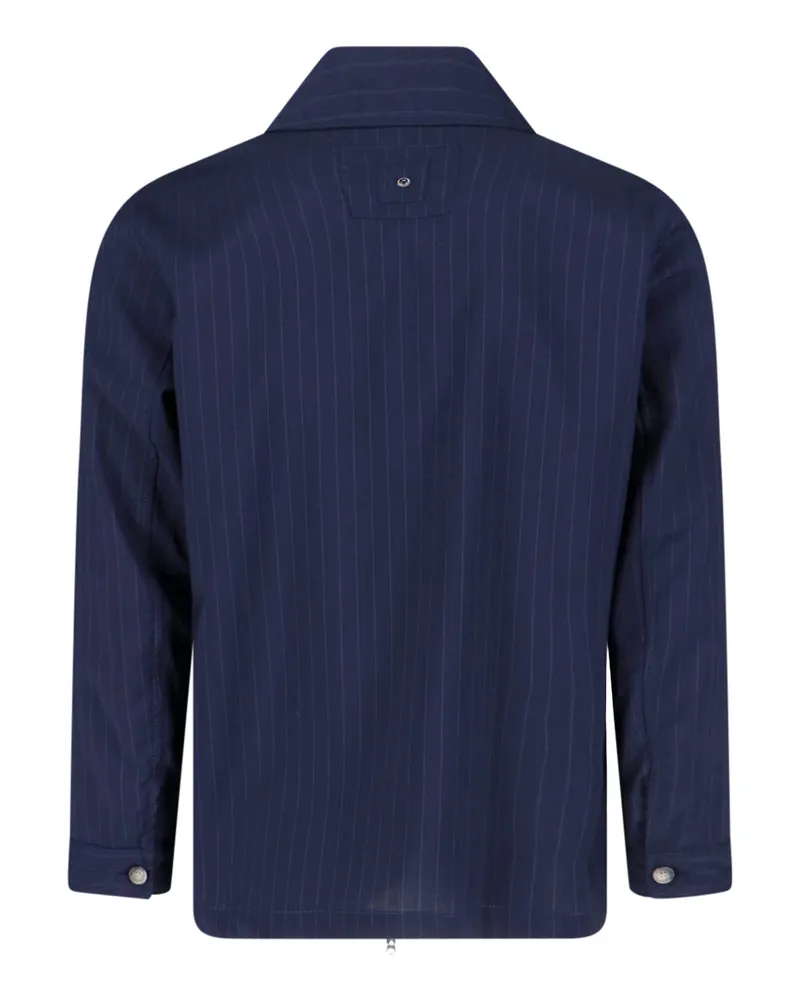 PLAN C Men's Jackets Blue Navy
