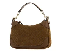 Women's With Shoulder Bag Brown Suede