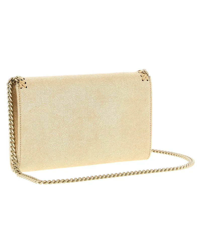 Stella McCartney Women's Gold Polyester Cardholder Accessory Gold