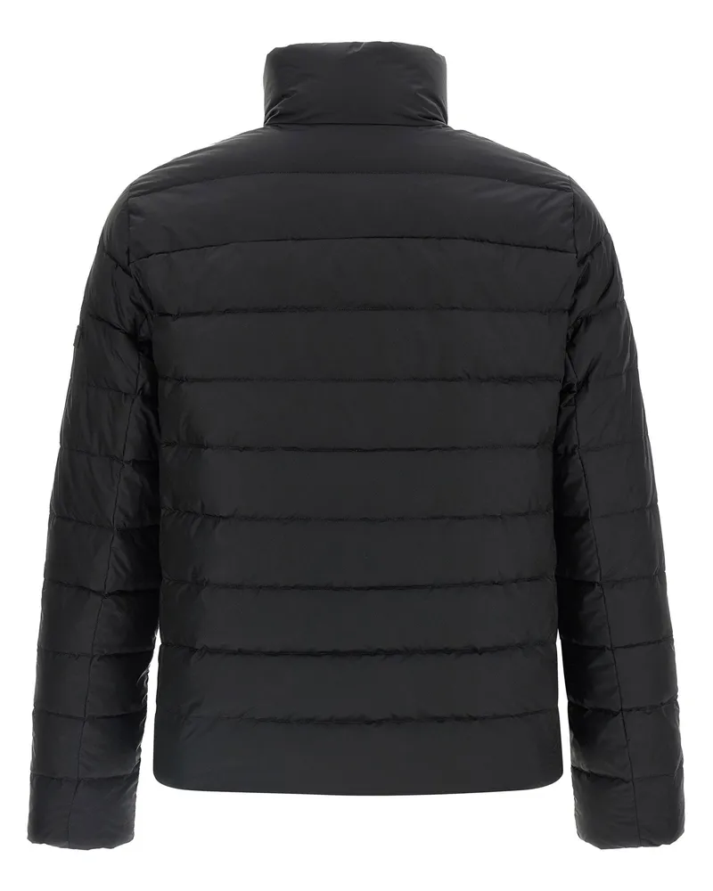 TATRAS Goose Down Quilted Down Jacket — Black Black