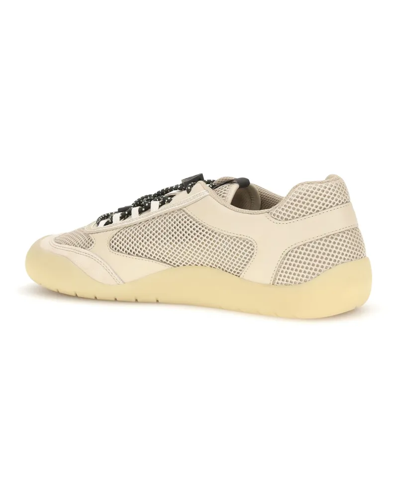 Prada Men's Sneakers Speedrock Desert Upper: Polyester Trainers Beige