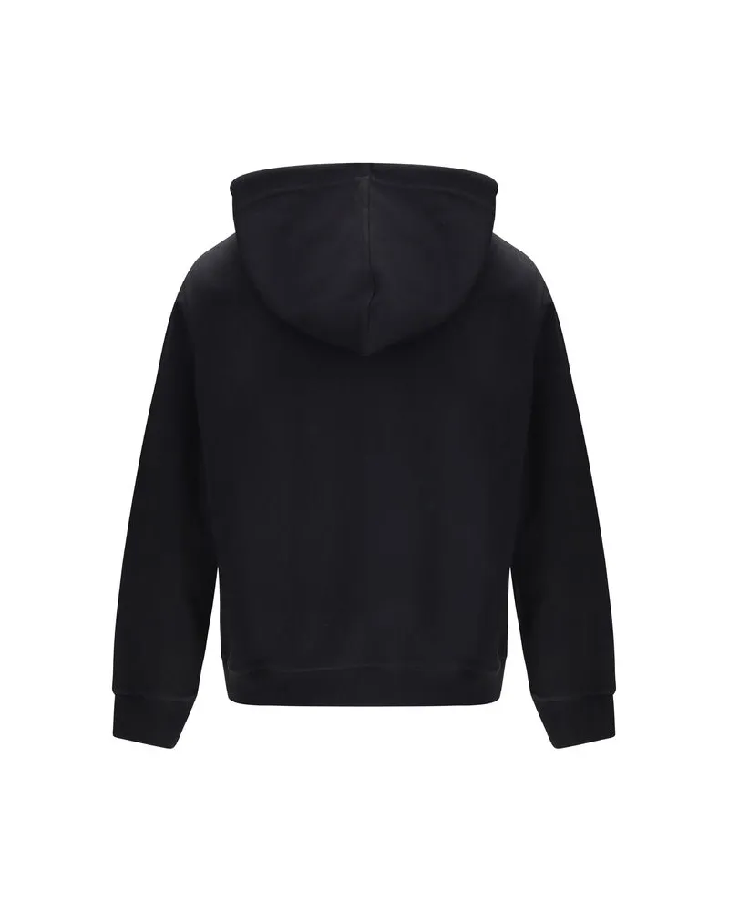 Brunello Cucinelli Men's Black Cotton Sweatshirt Clothing Black