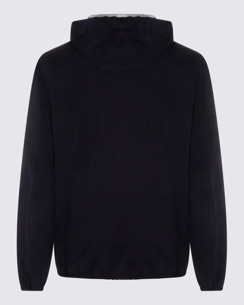 Herno Men's Jackets Navy-Ghiaccio Po Wo Ea Navy