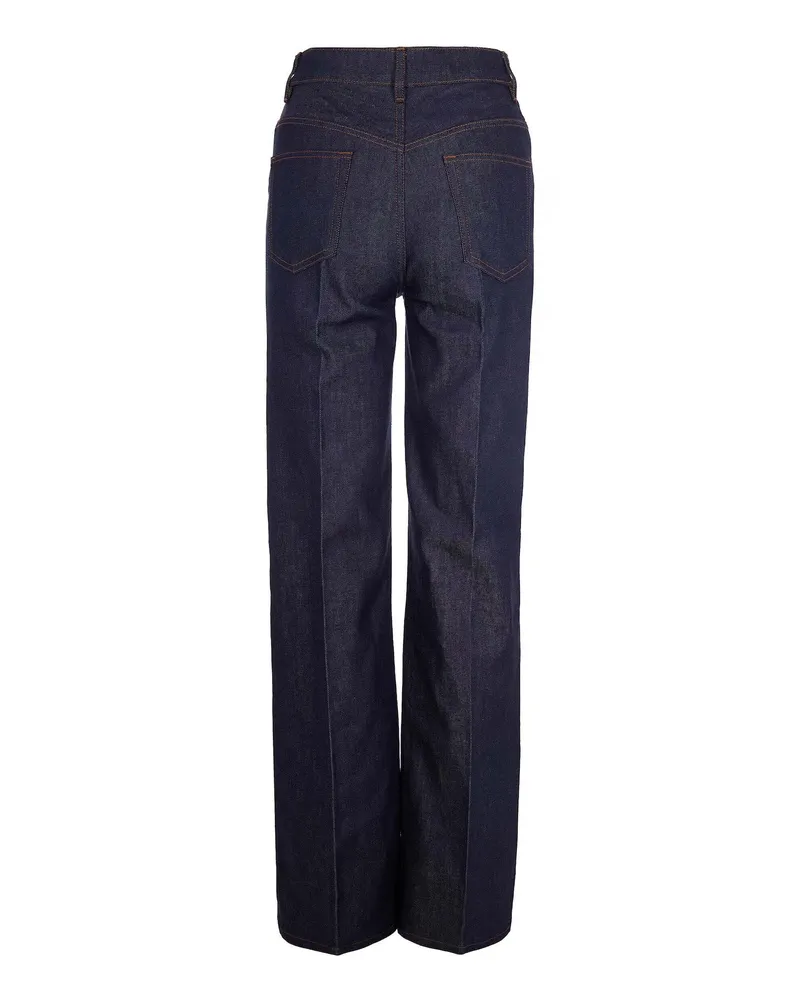 A.P.C. Women's Jeans Domino Indigo Cotton Indigo