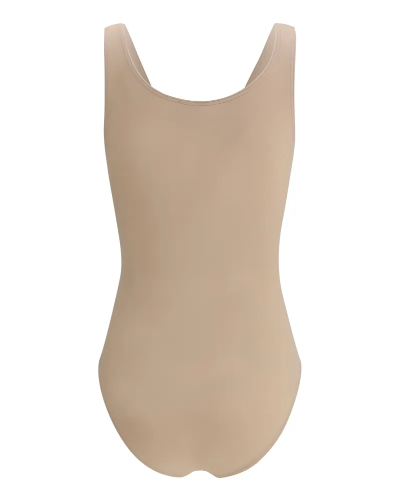 Wolford Women Jamaika Bodysuit Pink Salt Polyamide; Elastane Top Pink