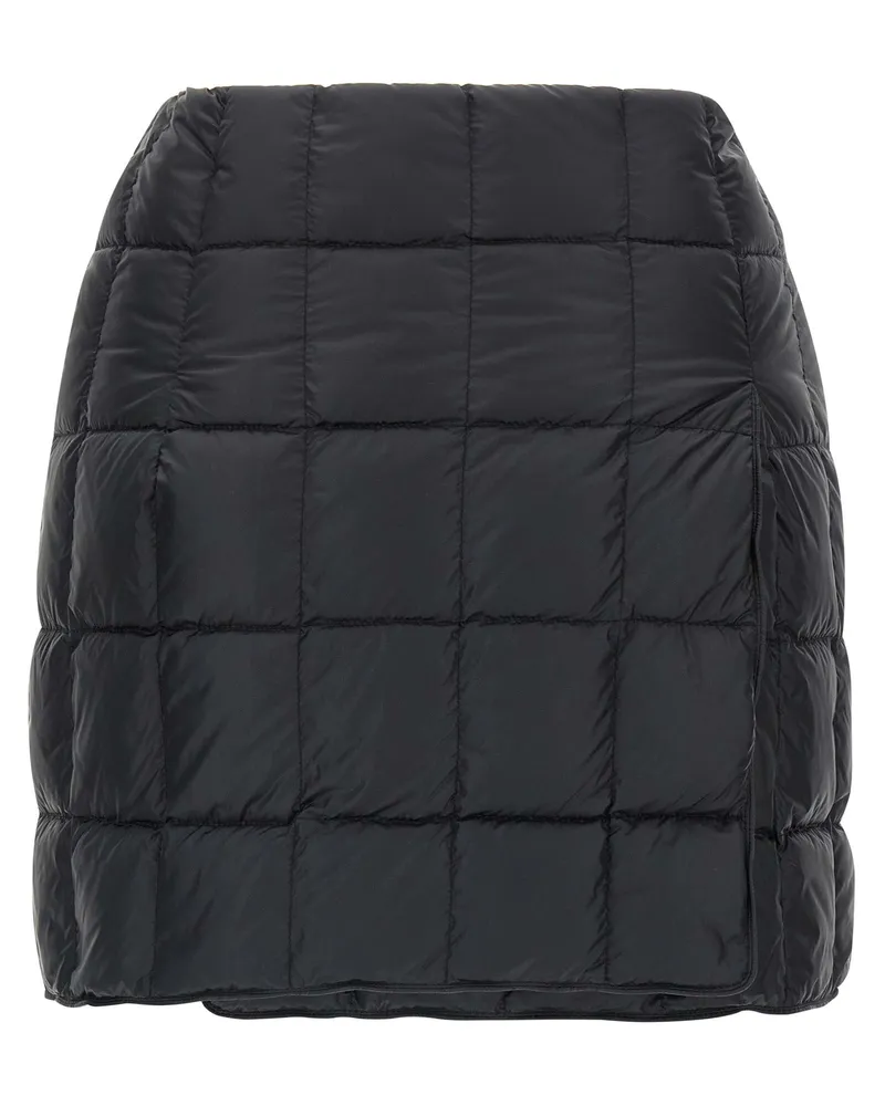 IENKI IENKI Women's Black Nylon Long Skirt Black