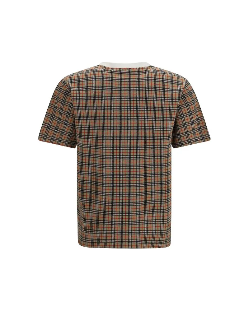 Burberry Men's Multicolor Cotton T-Shirt Gray