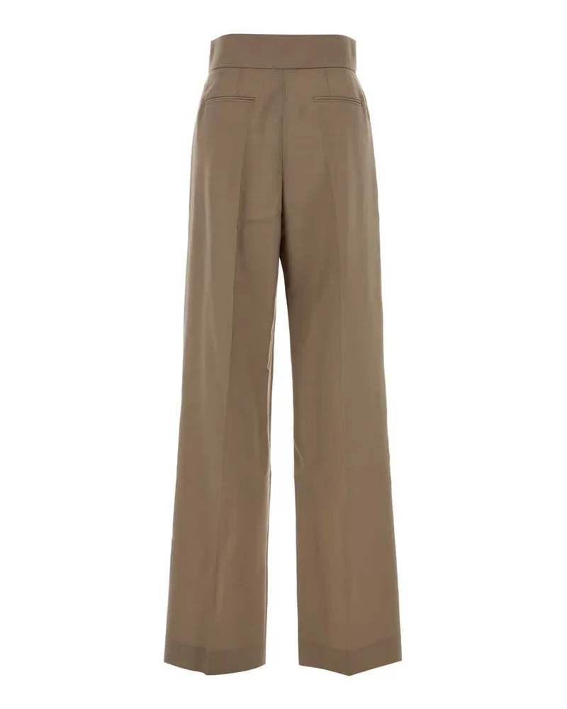 Valentino Garavani Beigechino Wmwo Pantaloni Trousers Beige