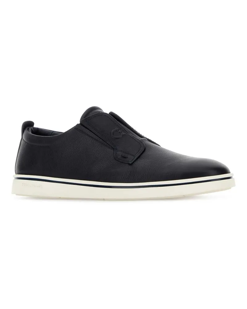 Ferragamo Navyblue Loafer — Navy Navy
