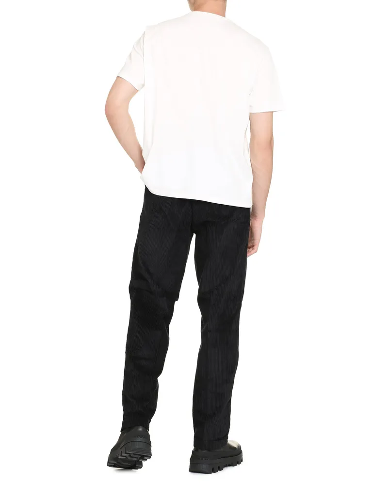 Our Legacy Men's T-Shirt New Box Cotton Crew-Neck White Clean Jersey T-Shirts And Polos White