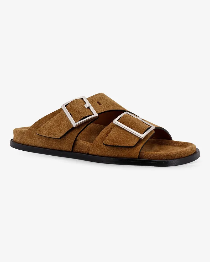 Alohas Women's Alba Suede Sandals Brown Brown
