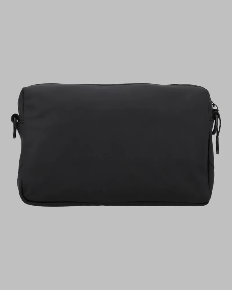 HUGO BOSS Men's Shoulder Bag Stenson Black Recycled Polyamide Black