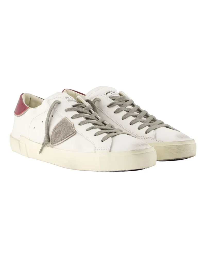 Philippe Model Prsx Low Sneaker — White White