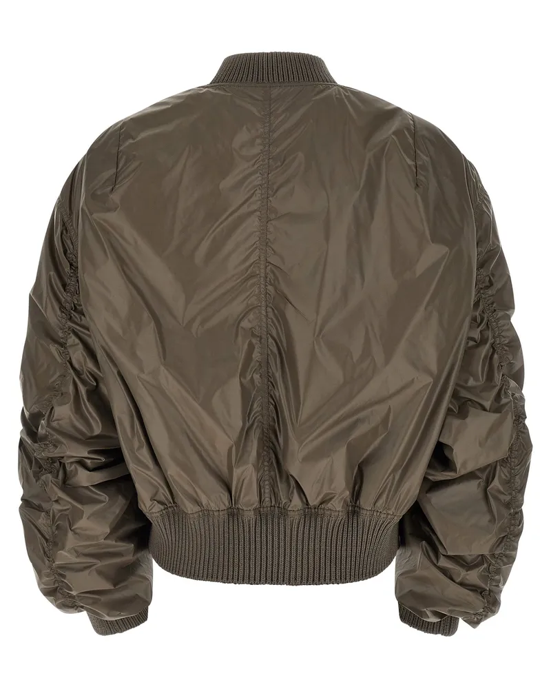 Rick Owens Secchia Flight Jacket — Olive Olive