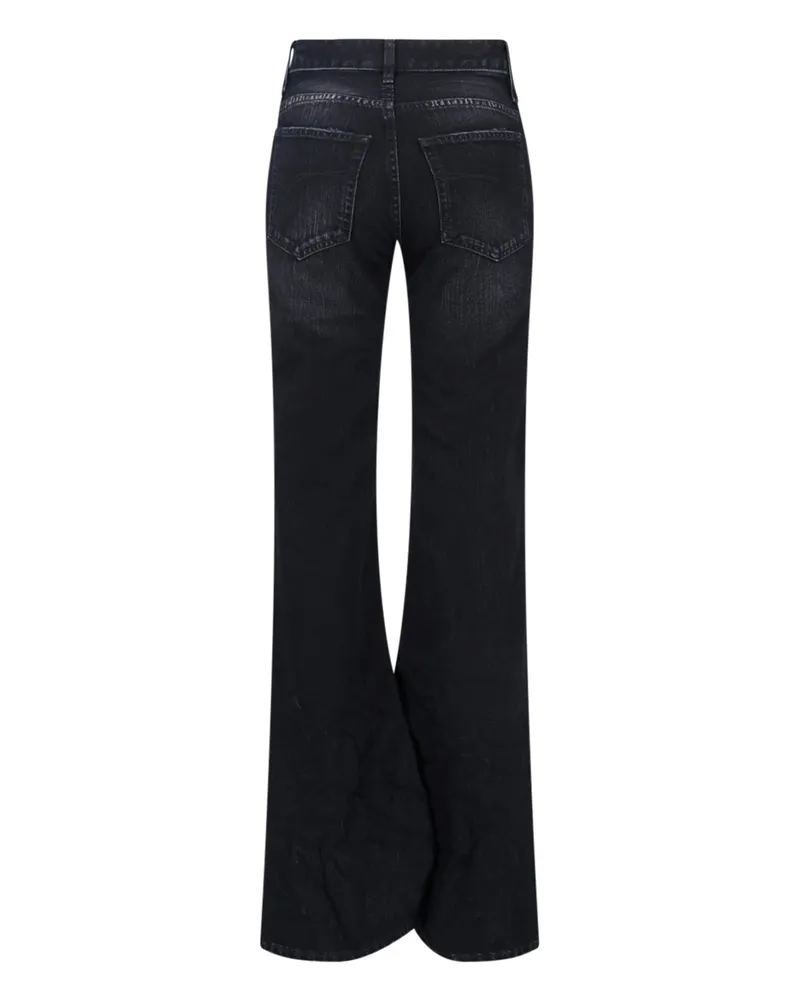 Balenciaga Women's Jeans Black Cotton Black