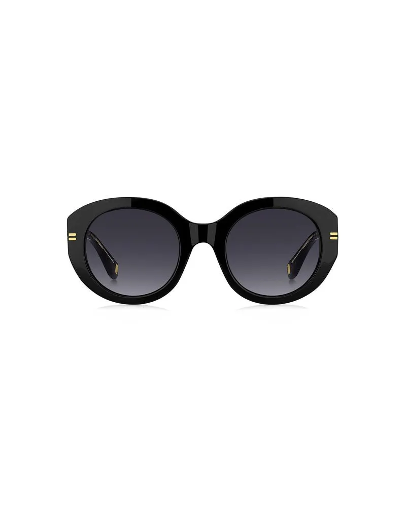 Marc Jacobs Women's Sunglasses Black-Gold Acetate Black