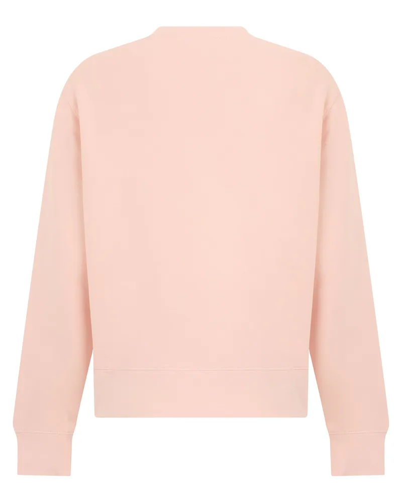 Burberry Women's Cotton Sweatshirt Compact Pink Sweatshirts Sweater Pink