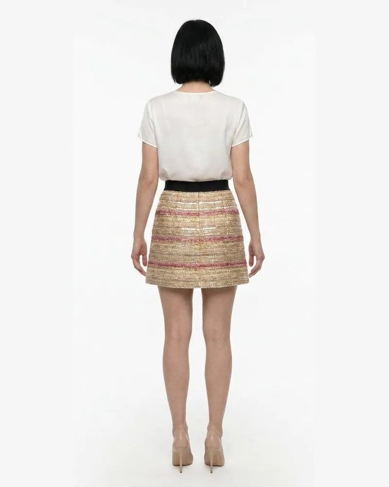 Dolce & Gabbana Women Multicolor Acetate Mini Skirt Multicolor