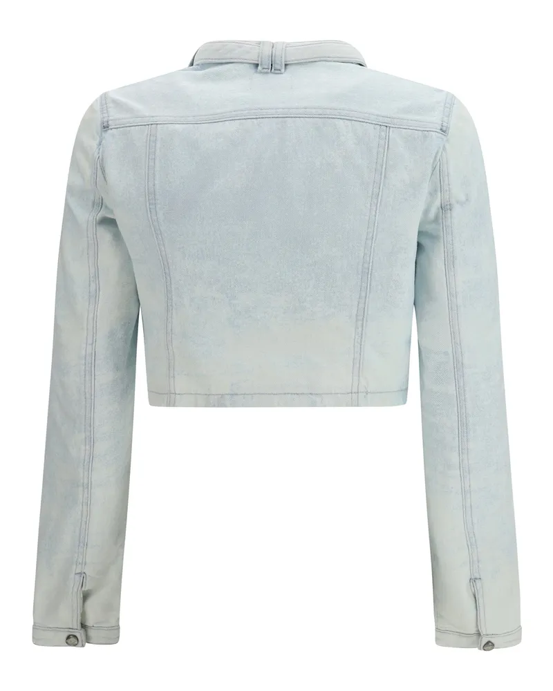 Diesel Women's De-Saphix-Fsi1 Jacket 01 Cotton; True Hemp Gray