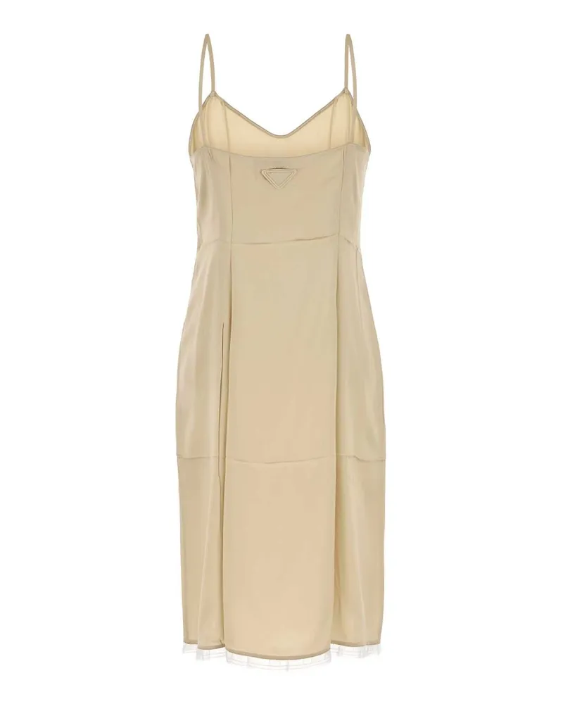 Prada Dress — Beige Beige