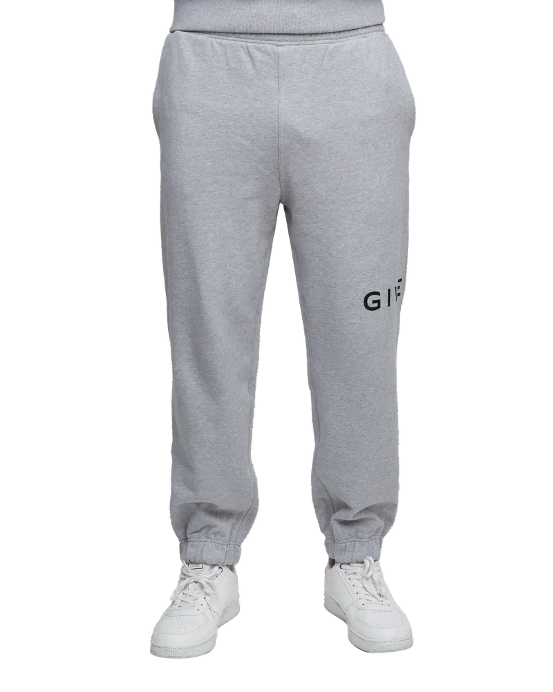 Givenchy Men's Gray Cotton Joggers (workout Pants Gray