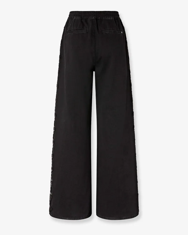 Pinko Women's Trousers Black Cotton Black