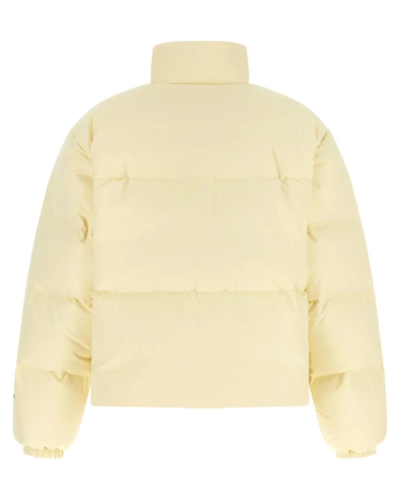 Jil Sander Quilted Water-Repellent Technical Down Jacket — Cream Cream